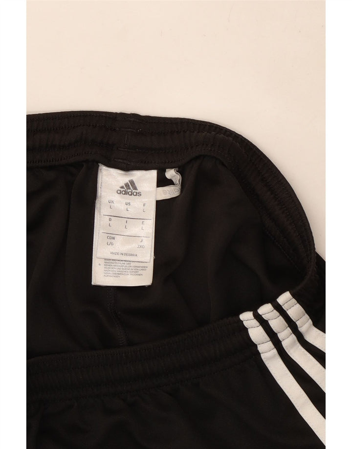 Adidas Mens Climalite Sport Shorts Grande Negro Poliéster