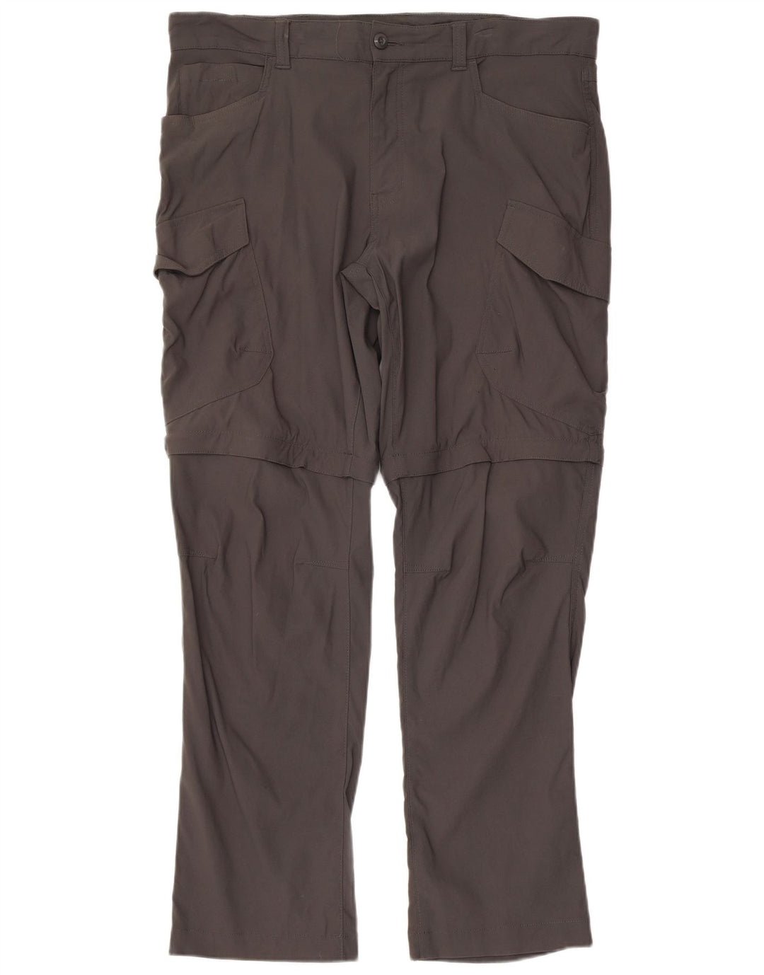 EDDIE BAUER Pantalón cargo recto para hombre W36 L32 Nylon gris