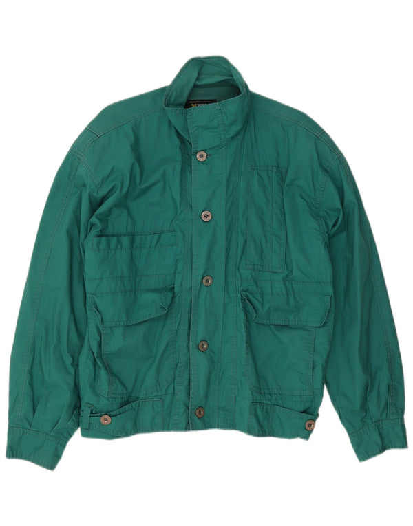 POP 84 Chaqueta utilitaria para hombre ES 38 Algodón verde medio