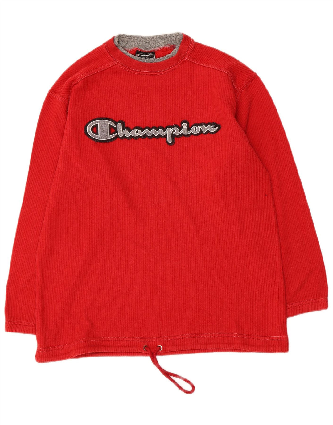 Champion Camiseta gráfica para niños de manga larga 11-12 años Algodón rojo