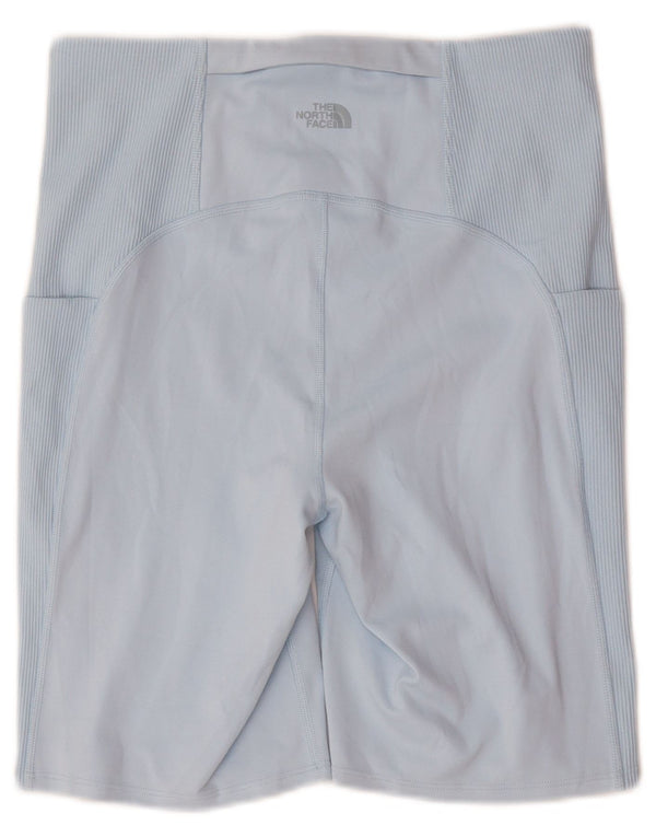 The North Face Womens Sport Shorts UK 14 Large Blue Polyester