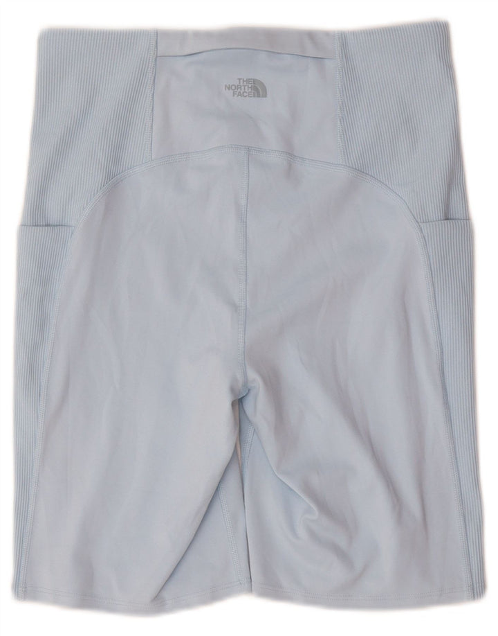 The North Face Pantalones cortos deportivos para mujer UK 44 Poliéster azul grande