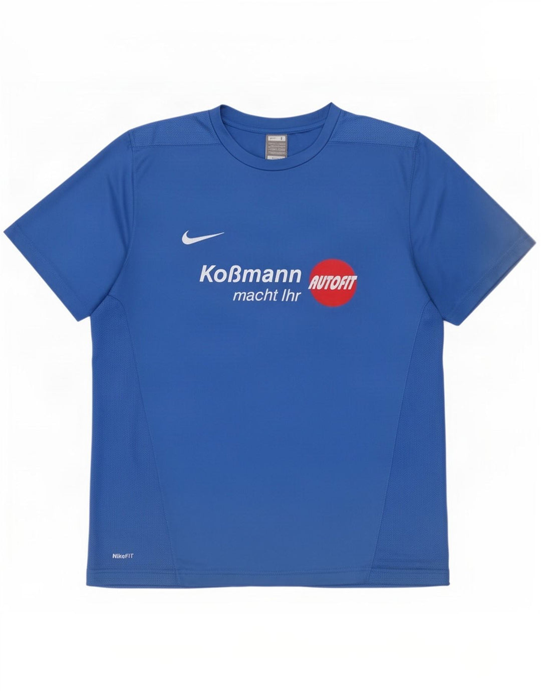 Nike - Camiseta gráfica para hombre, talla 42/44, poliéster azul grande