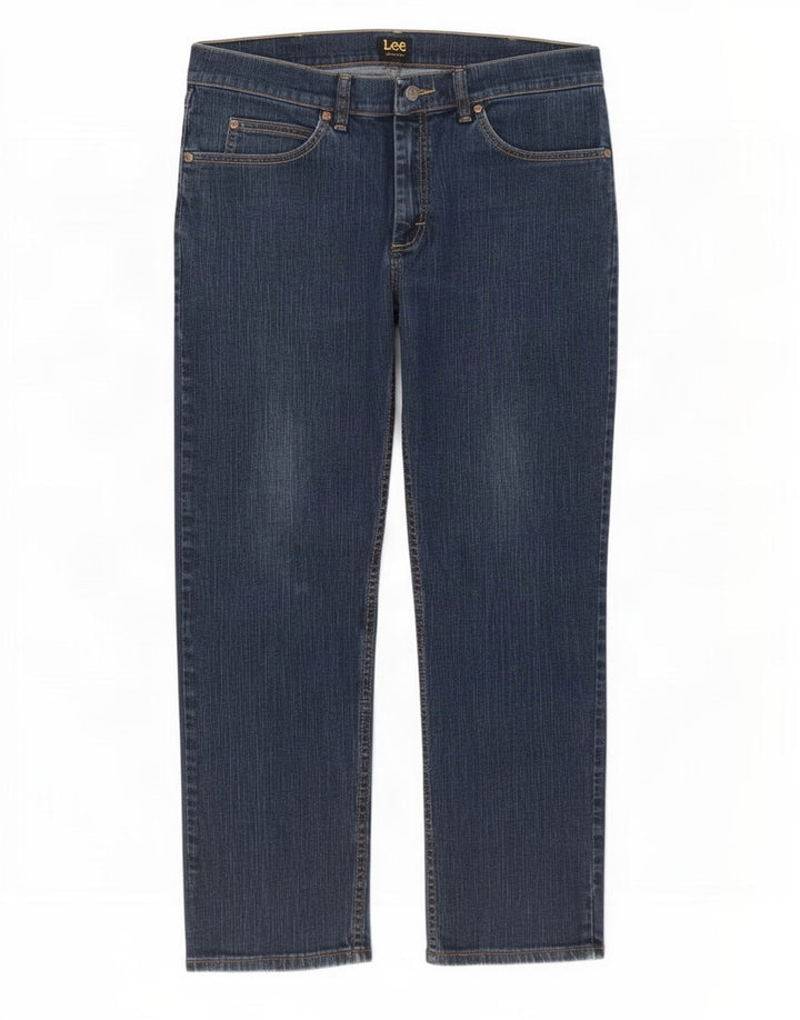 Vaqueros rectos Lee para hombre W36 L29 Algodón azul