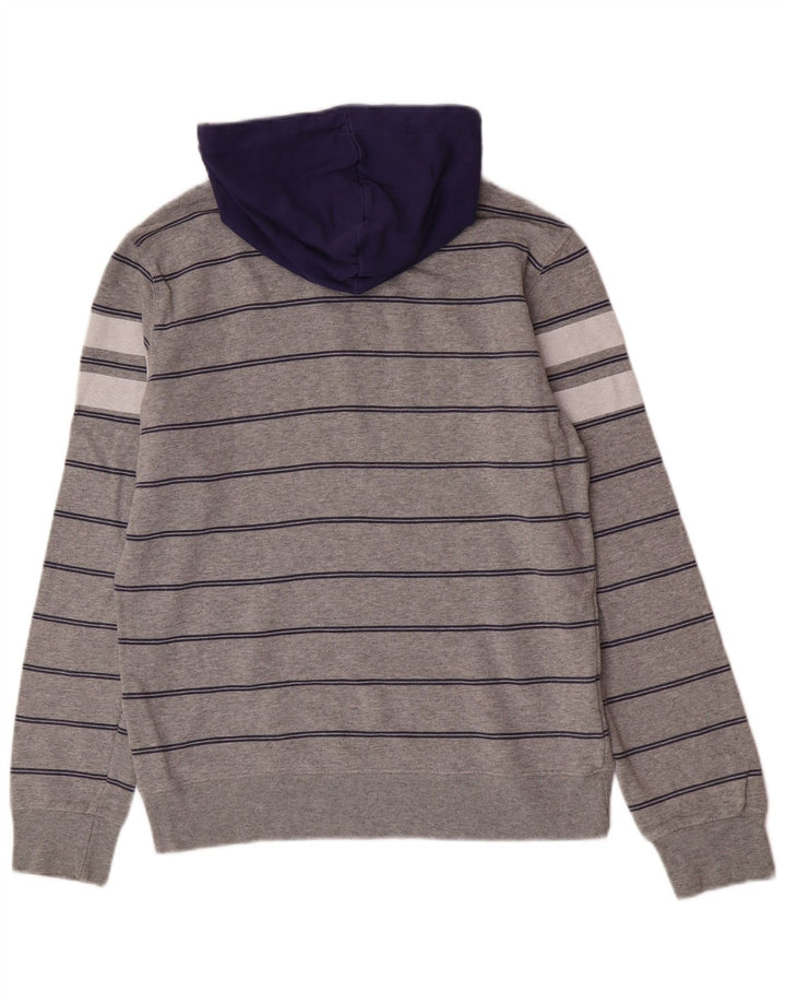 Sudadera con capucha de algodón con bloques de color gris medio de Converse |