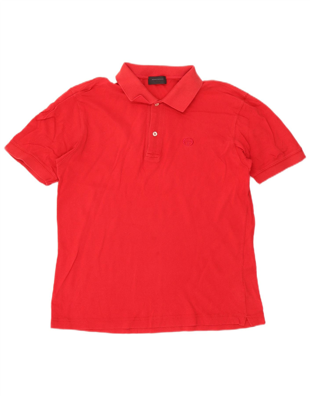 Sergio Tacchini Polo Hombre Algodón Rojo Medio
