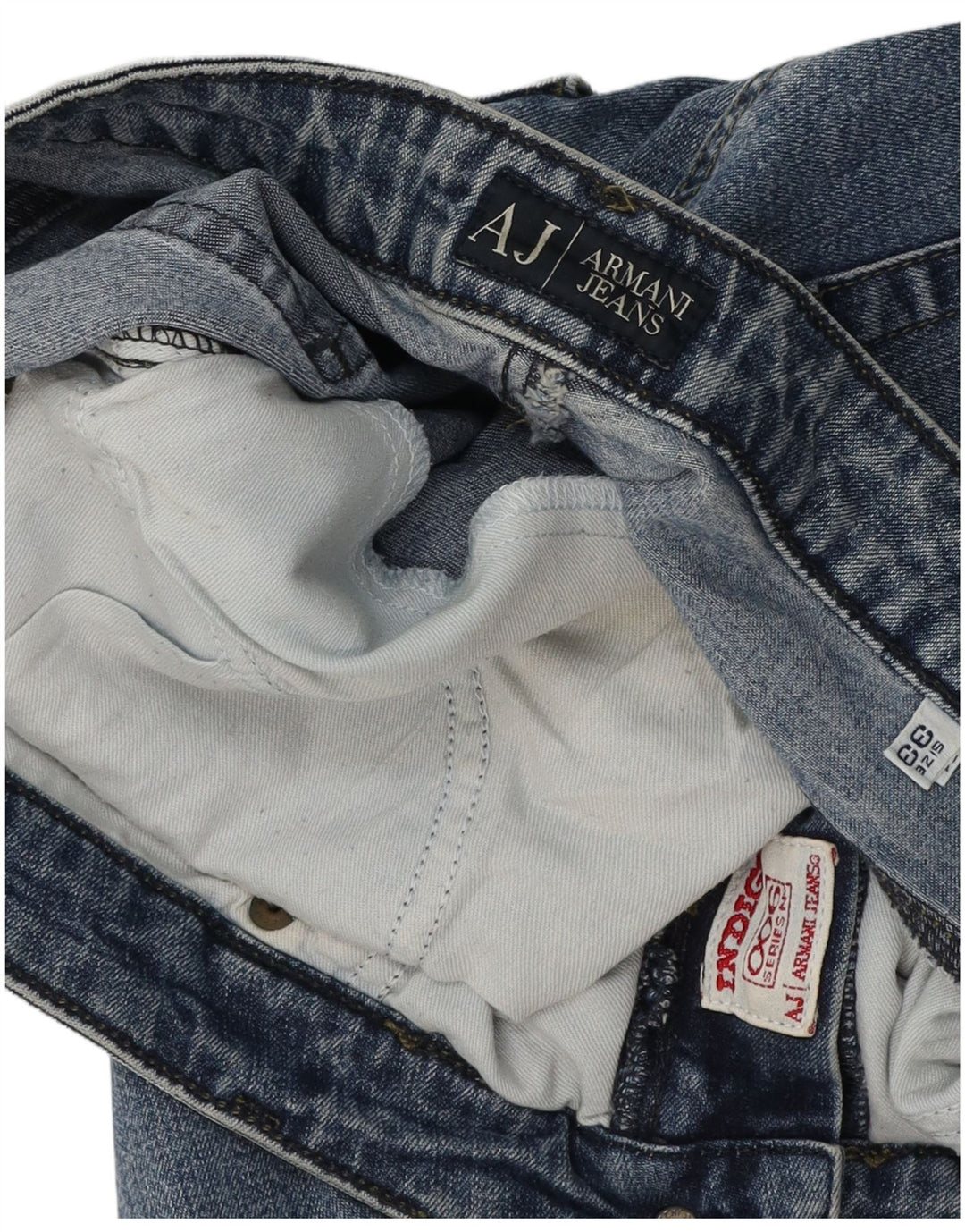 Vaqueros Armani Mujer Slim W33 L28 Azul