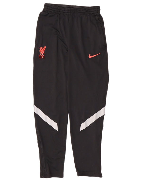 Nike Boys Liverpool Tracksuit Trousers 13-14 Years XL Black Colourblock