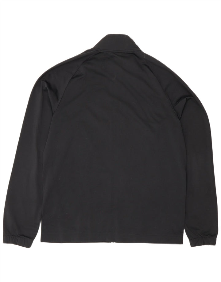 Nike - Chaqueta de chándal para hombre, talla grande, poliéster negro