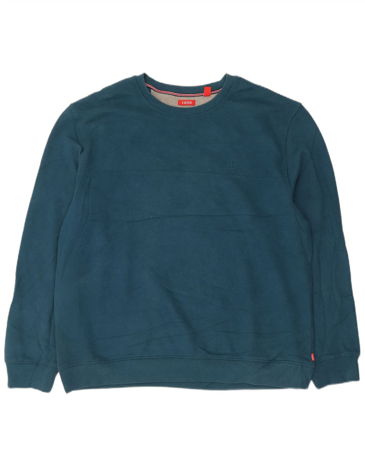 IZOD Sudadera Hombre Jumper XL Algodón Verde