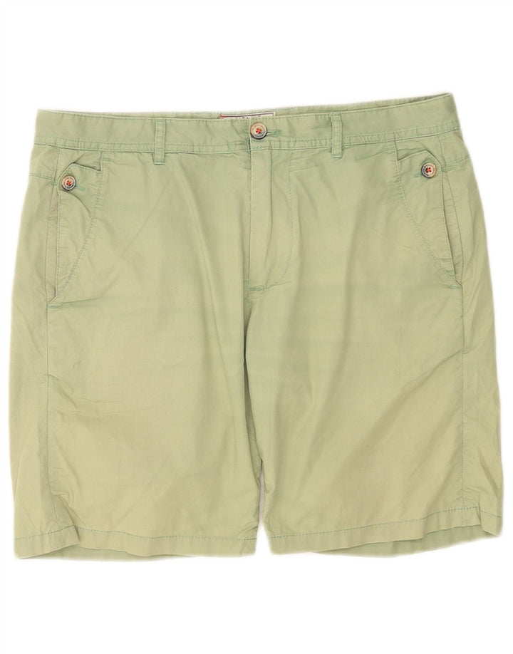 Zara Mens Chino Shorts EU 40 Medium W31 Verde