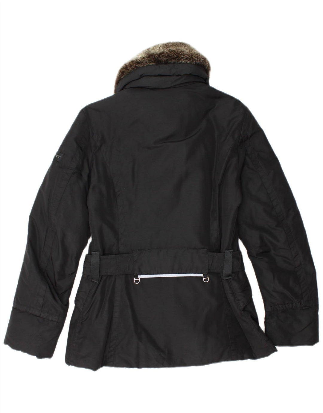 PEUTEREY Chaqueta Cortavientos Mujer IT 42 Mediana Negro Poliamida Invierno