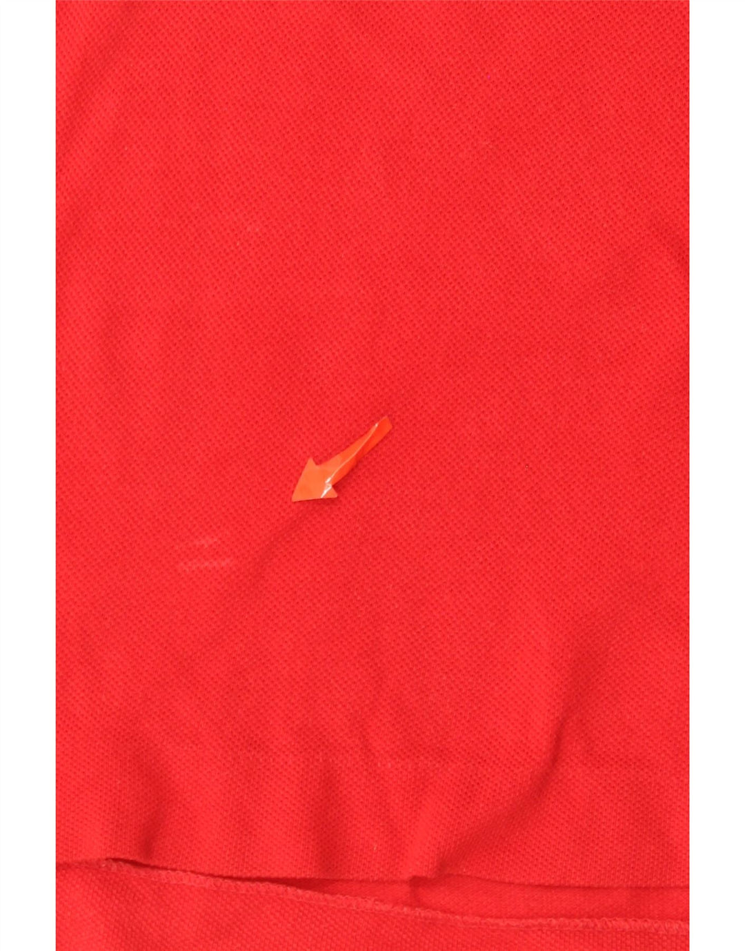 Polo Lacoste para hombre talla 7 2XL algodón rojo