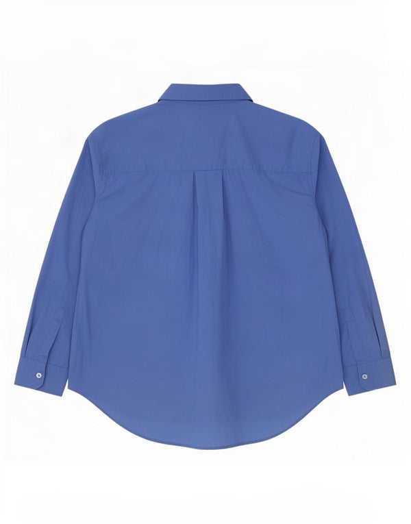 Marks & Spencer Camisa extragrande para mujer UK 18 XL Algodón azul