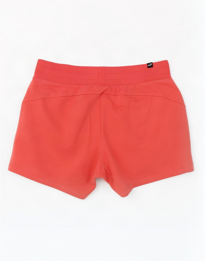 Puma Pantalones cortos deportivos para mujer UK 44 Algodón rosa medio