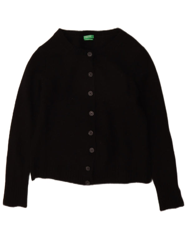 Benetton Cárdigan Mujer UK 40 Small Negro