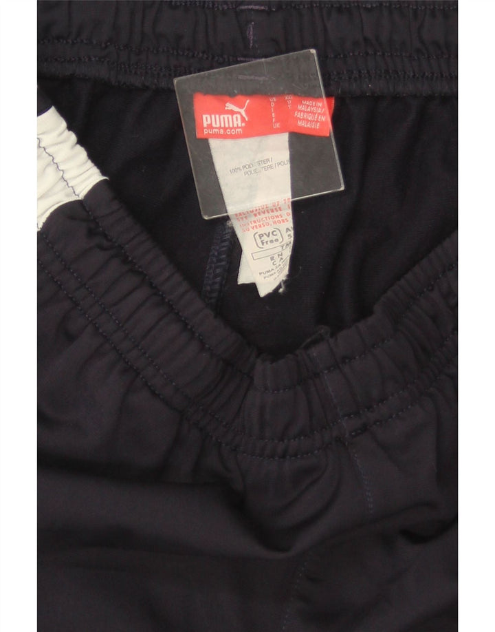 PUMA Pantalones de chándal para niño 15-16 años Azul Marino Colorblock Poliéster