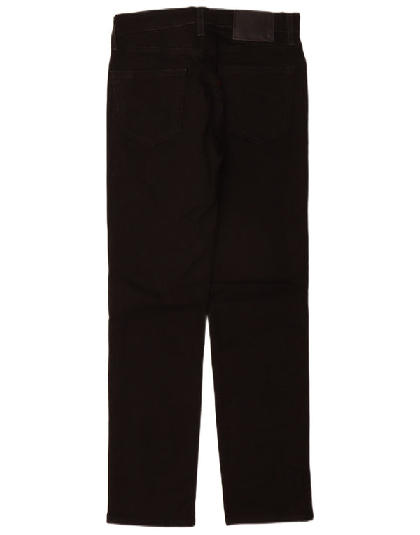 Levi's Hombre 511 Slim Jeans W28 L32 Algodón Negro