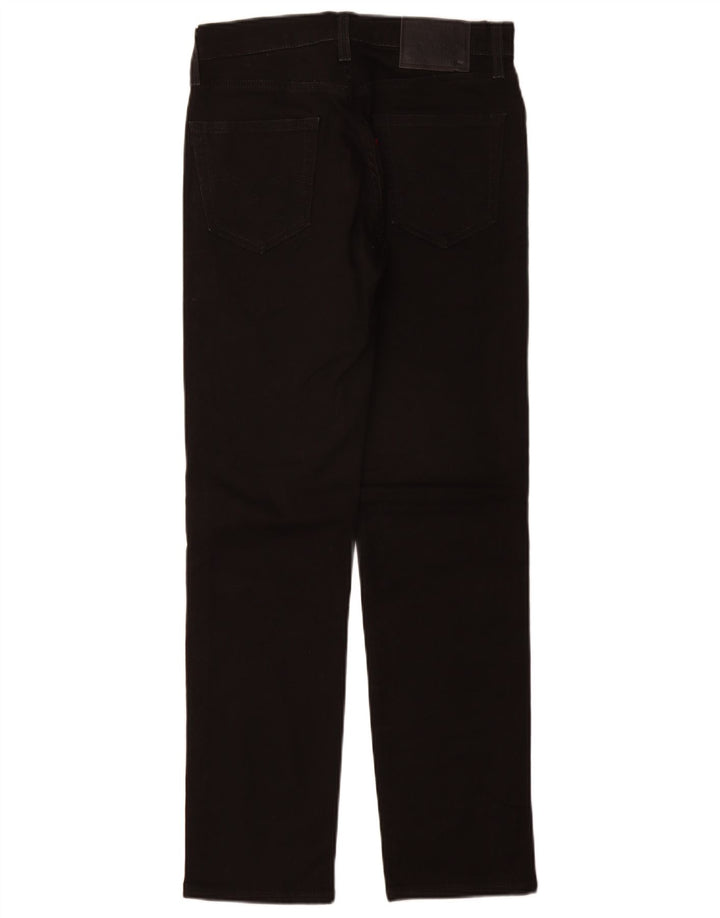 Levi's Hombre 511 Slim Jeans W28 L32 Algodón Negro