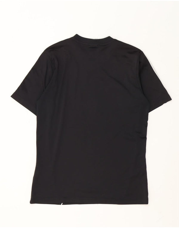 Adidas Mens Climalite Camiseta Top XS Negro Poliéster