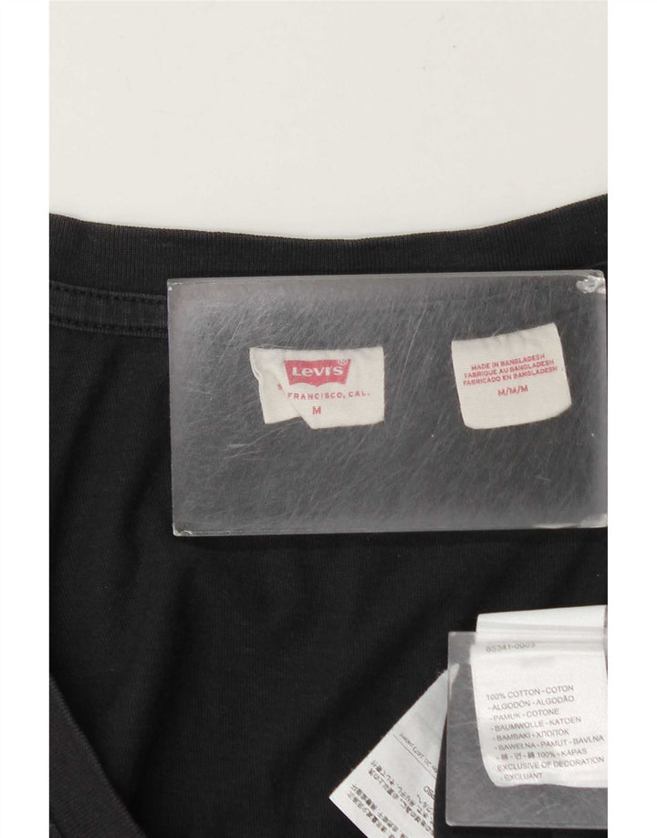 Levi's Camiseta para mujer Top UK 44 Algodón gris medio