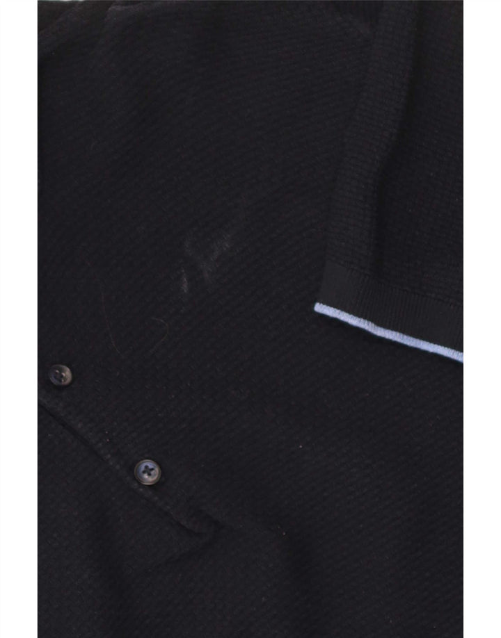 Polo Massimo Dutti Hombre Large Azul Marino Algodón