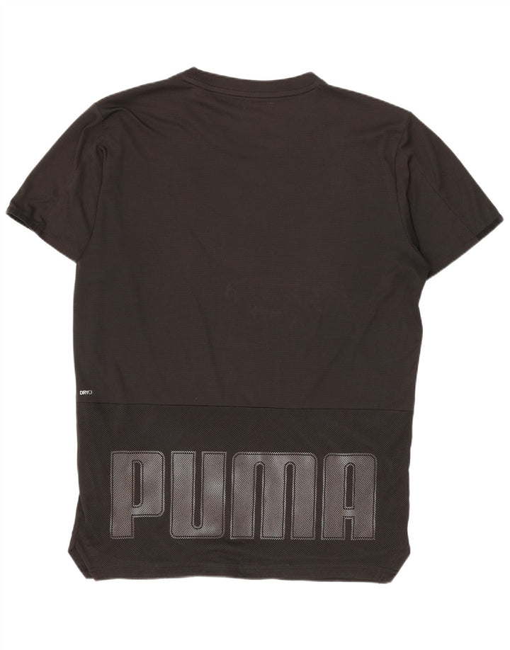 Puma Hombre Camiseta Gráfica Top Small Negro Poliéster Deportes
