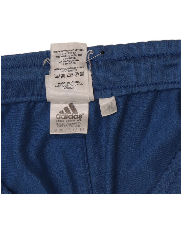 Pantalón Corto Deportivo Adidas Hombre Azul Medio Poliéster