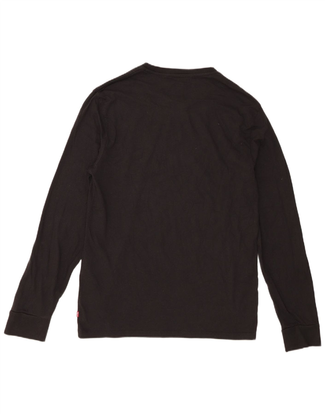 Levi's Hombre Graphic Top Manga Larga Algodón Negro Mediano