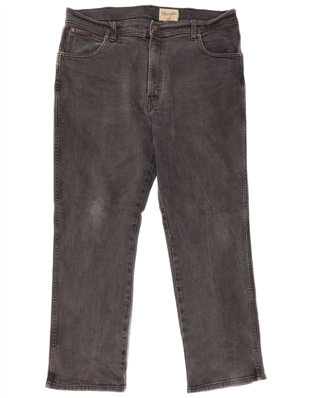 WRANGLER Vaqueros rectos Texas para hombre W38 L30 Algodón negro