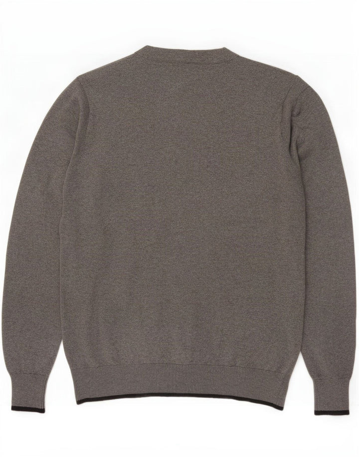 Marks & Spencer Suéter tipo cárdigan azul Harbor para hombre Algodón gris medio