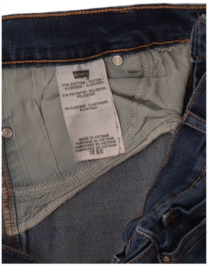 LEVI'S Jeans 512 Bootcut para mujer US 12 Large W32 L30 Azul