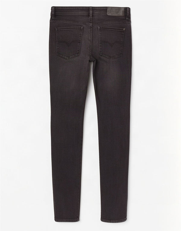 Diesel Hombre Sleenker Slim Skinny Jeans W34 L32 Algodón Negro