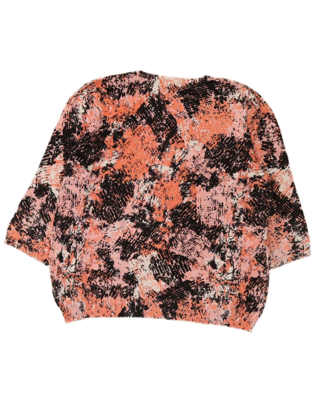 Marks & Spencer Suéter de Cuello Redondo con patrón Abstracto para Mujer UK 46 L