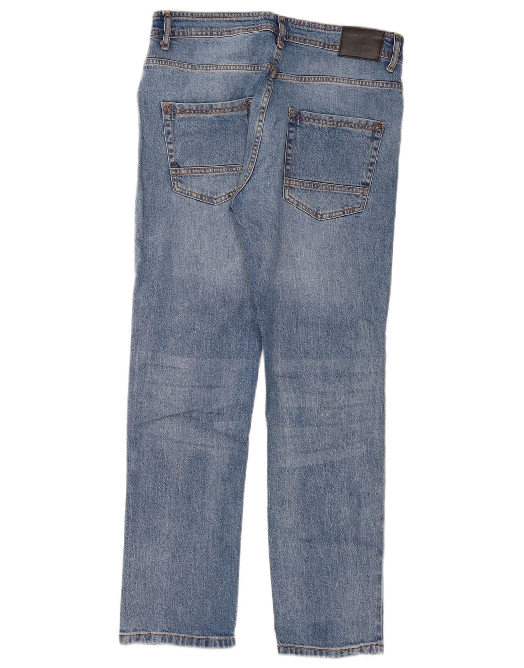 Kangaroo Poo Vaqueros ajustados para hombre W34 L30 Algodón azul