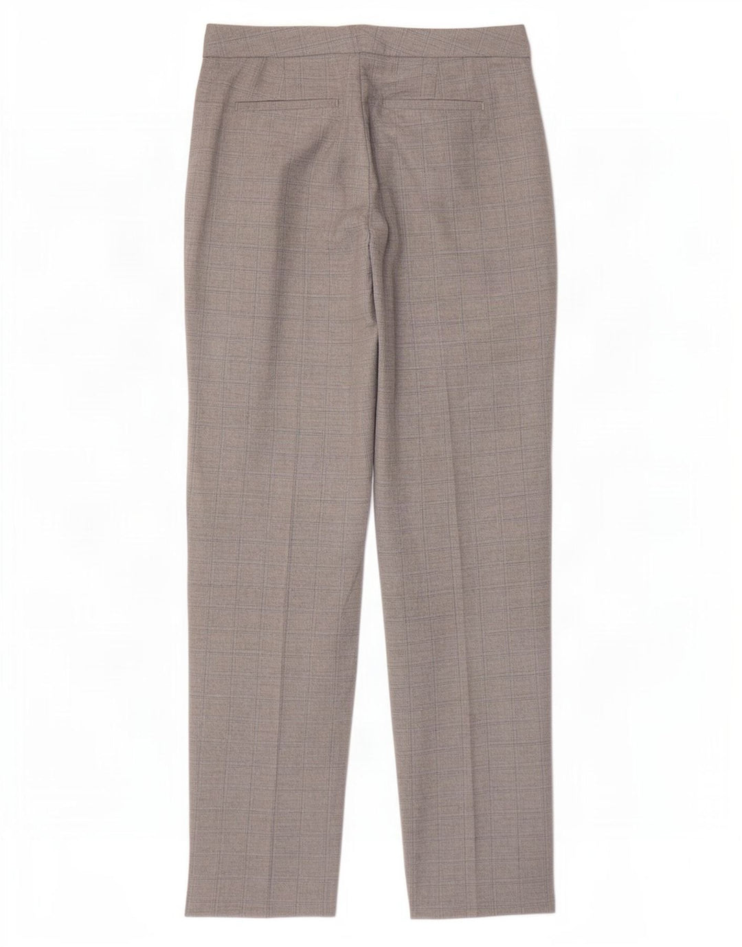 Marks & Spencer Pantalones chinos para mujer UK 10 Small W27 L30 Grey Check