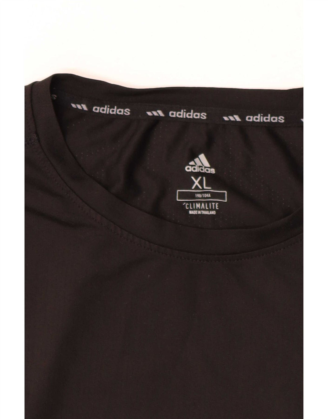 Adidas Hombre Climalite Camiseta Top XL Negro