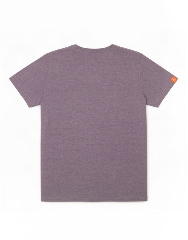 Superdry Camiseta para hombre Top XL de algodón moteado morado