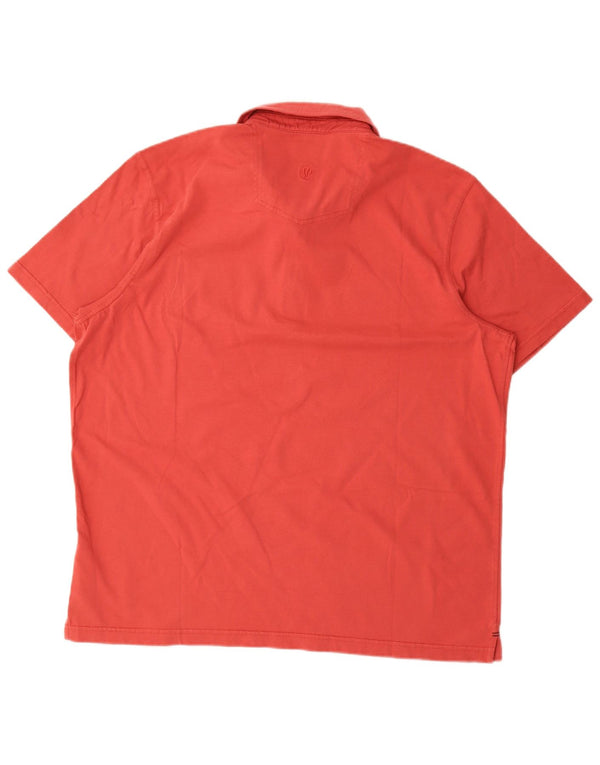 Polo para hombre Fat Face 2XL Algodón rojo