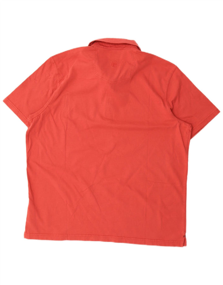 Polo para hombre Fat Face 2XL Algodón rojo