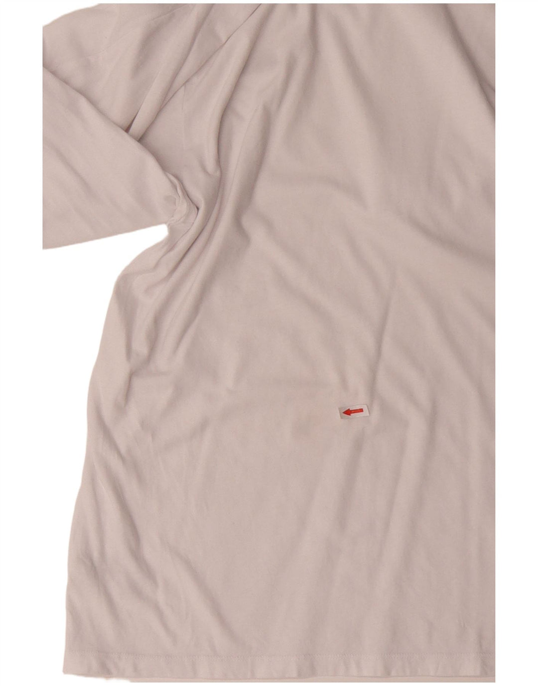 CALVIN KLEIN Camiseta Hombre Manga Larga XL Blanco Algodón