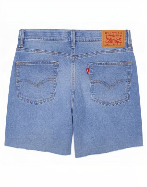 Levi's 511 Shorts vaqueros ajustados para niños 15-16 años W29 Algodón azul