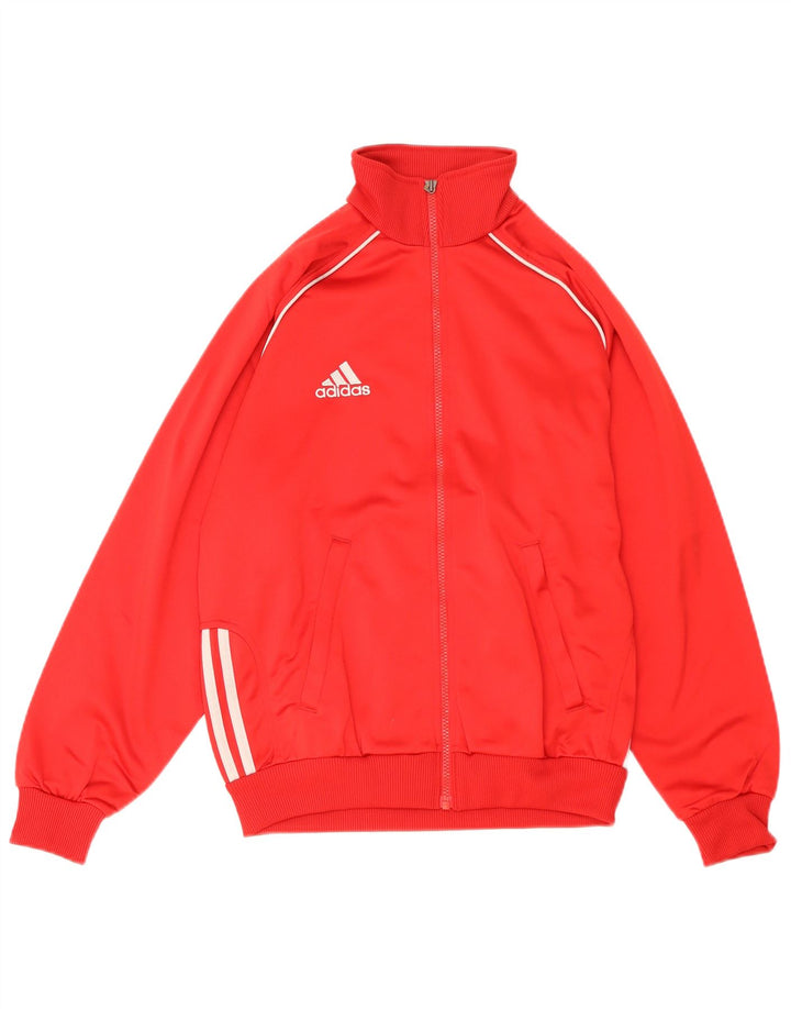 Adidas Chaqueta Chándal Niño 13-14 Años Rojo Poliéster
