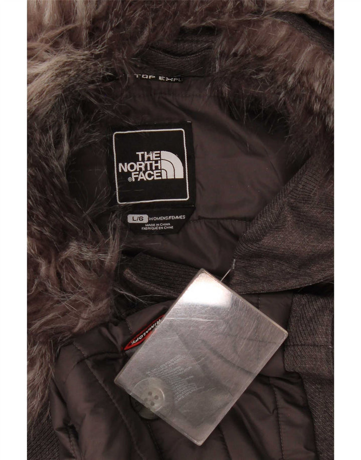 The North Face Parka para mujer UK 46 Grande Poliéster gris