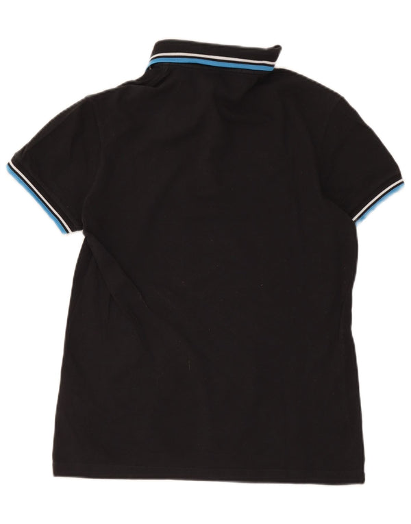 Polo Fred Perry Hombre Pequeño Algodón A Rayas Negro