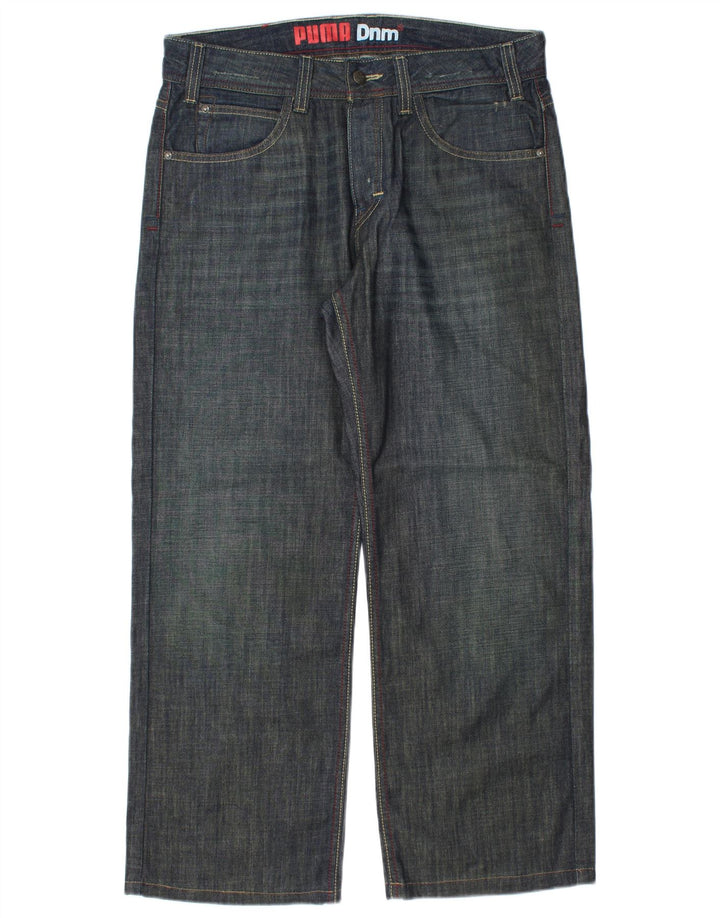 Vaqueros rectos Puma para hombre W32 L28 Algodón azul marino