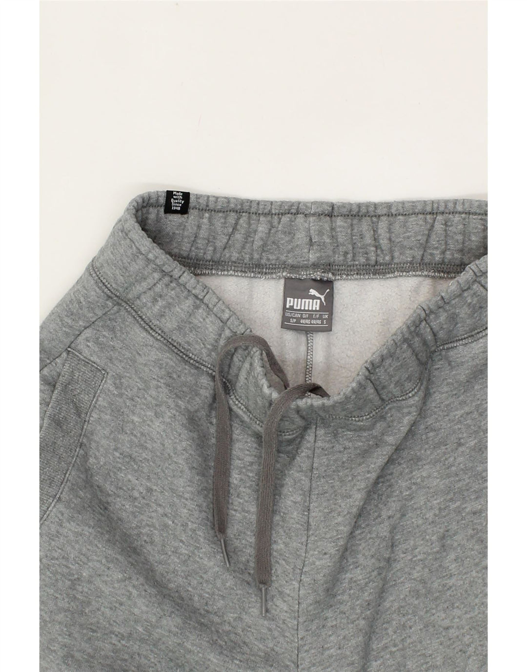 PUMA Mens Graphic Tracksuit Trousers Joggers Small  Grey Cotton Vintage Puma and Second-Hand Puma from Messina Hembry 
