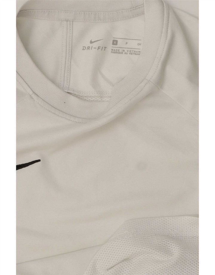 Camiseta Nike Dri Fit para hombre, talla pequeña, color blanco