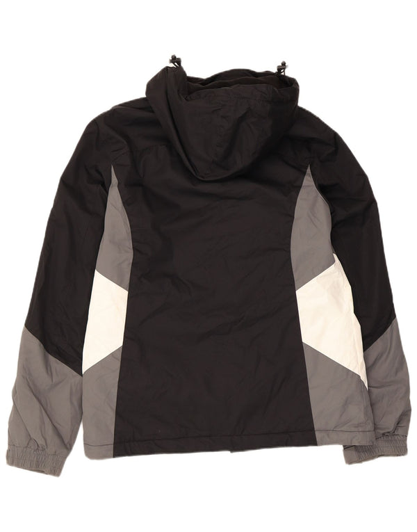 Chaqueta cortavientos para mujer Mountain Warehouse UK 40 Small Negro Colorblock
