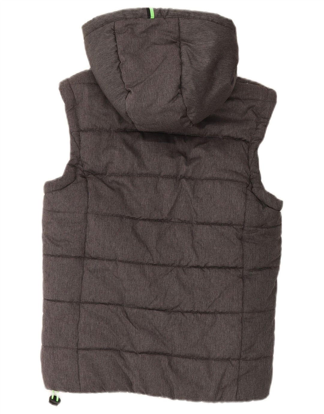 Superdry Chaleco acolchado para hombre ES 38 Poliéster gris medio
